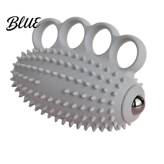 Adjustable Vibration Hand Massager Electric Finger Exercise Ball 3 Modes Therapy Grip Strengthener Carpal Tunnel Relief Silicone Squeeze Ball