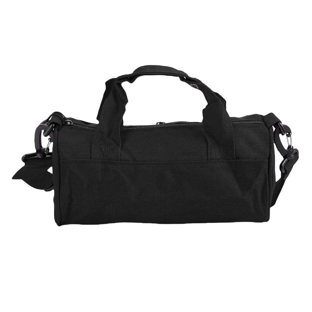 Small Gym Bag Stylish Water Proof Oxford Cloth Overnight Travel Bag for Outdoor Activity Business Trip Black