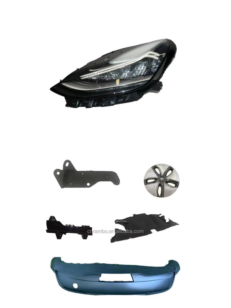 Compatible Headlights for Model 3 and Model Y: 1077371-00-G & 1077372-00-G