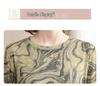 2025 Spring Irregular Long Sleeve T-shirt for Mothers, Fashionable 40s-50s Base Layer Top