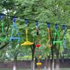 Random Color Outdoor Play Kit Hang Indoor Playground Monkey Swing Bars  Sensory Training Device