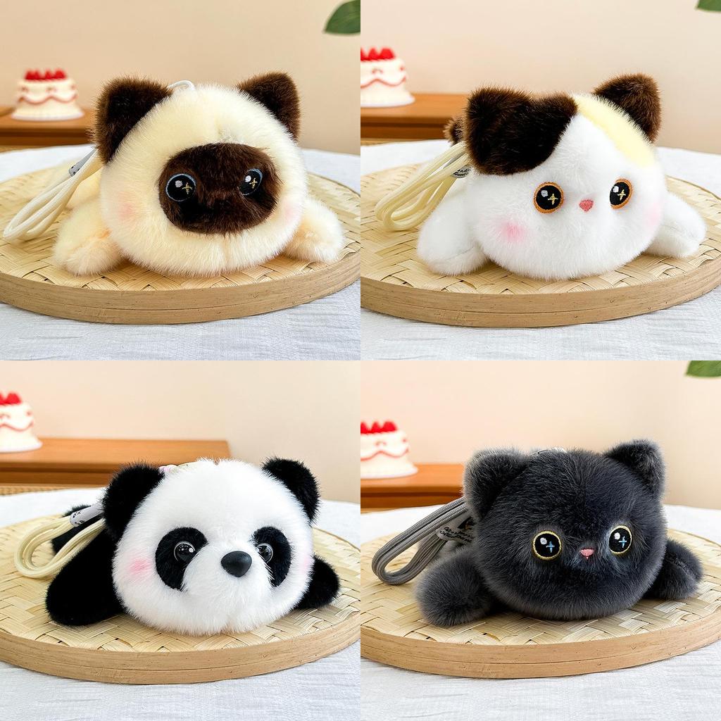 Cartoon Cat Plush Toy With Pp Cotton Filling For Kids And Teens Collectible