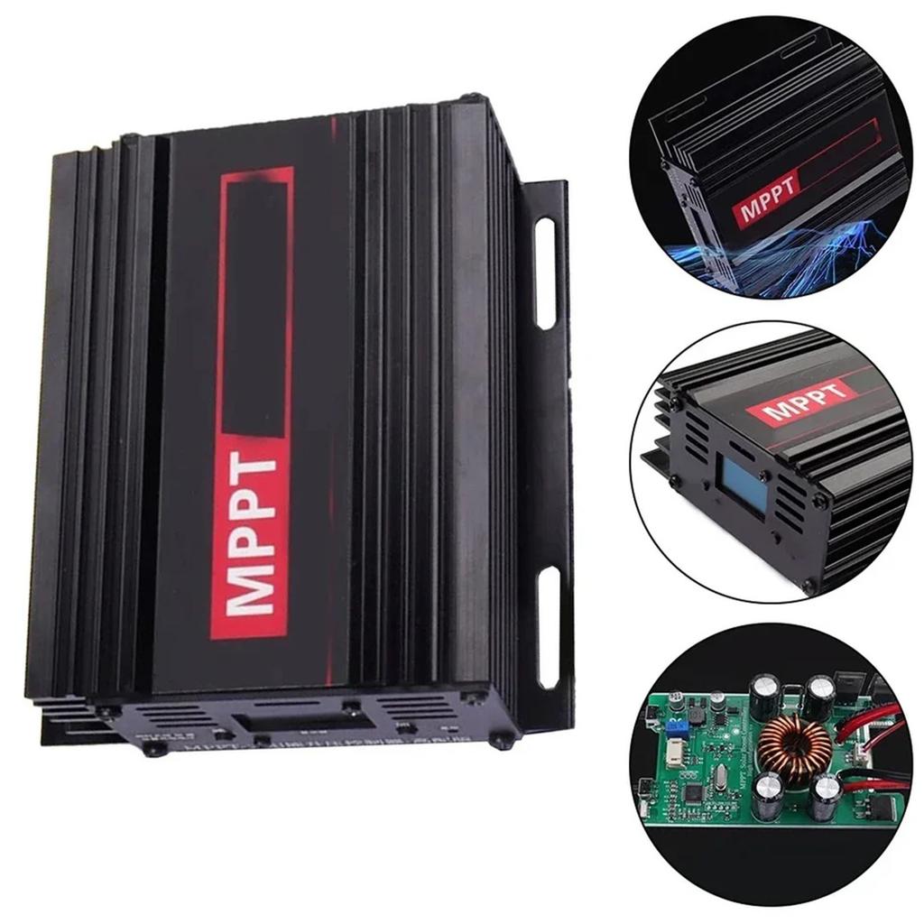 Multipurpose LCD Display MPPT Charge Controllers 22A for 24V To 72V Batteries Efficients Solar Energy Management