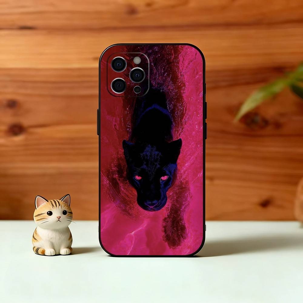 

Black panther Phone Case Silicone Soft For IPhone 17 16 15 14 13 12 11 X XR Plus Pro Max Plus iPhone17
