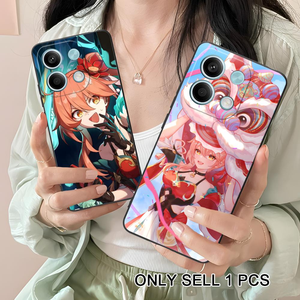 HSR Guinaifen Matte TPU Mobile Phone Case for Xiaomi Redmi 15 14 13 12 A5 3 2 1 C Plus 4G 5G Colorful Printing Cover