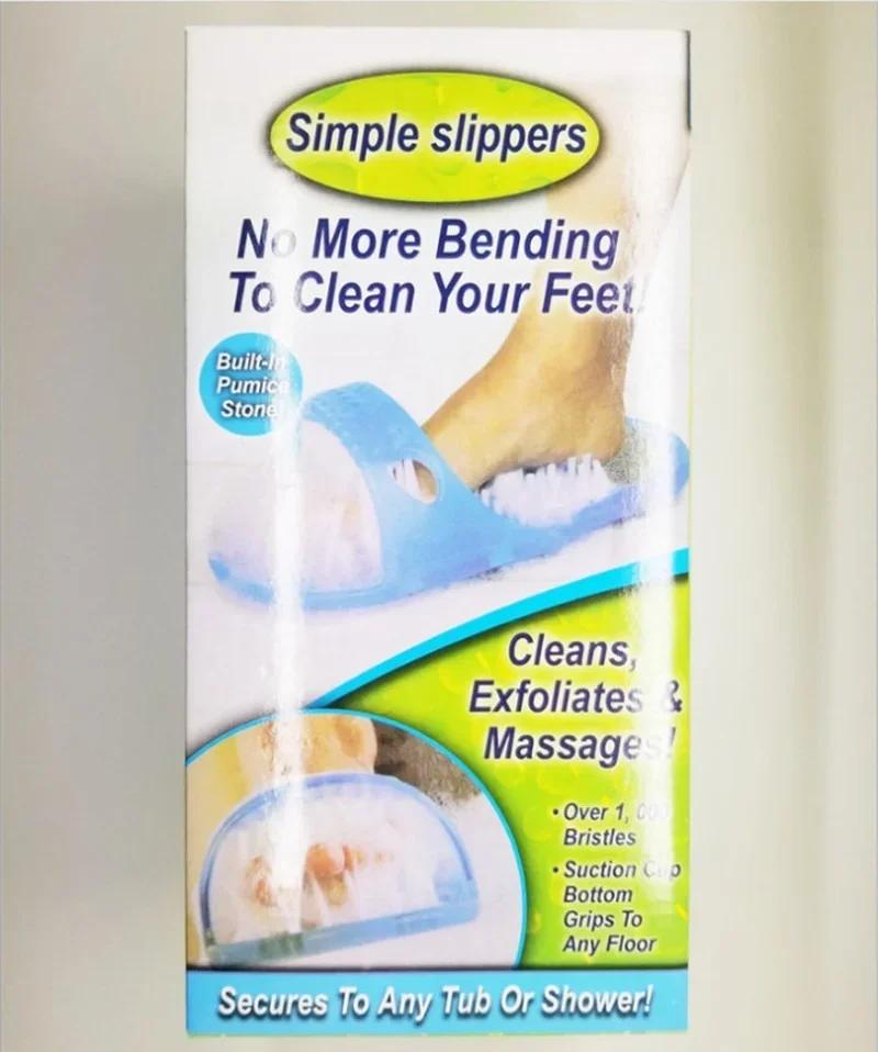 Dusche Fuß Wäscher Massage Reiniger Spa Peeling Waschmaschine Waschen Pantoffel Werkzeuge Badezimmer Bad Fuß Pinsel Entfernen Abgestorbene Haut 1PC