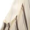 Brunello Cucinelli Made In Italy Striped Pattern Best M Ivory Women Used
