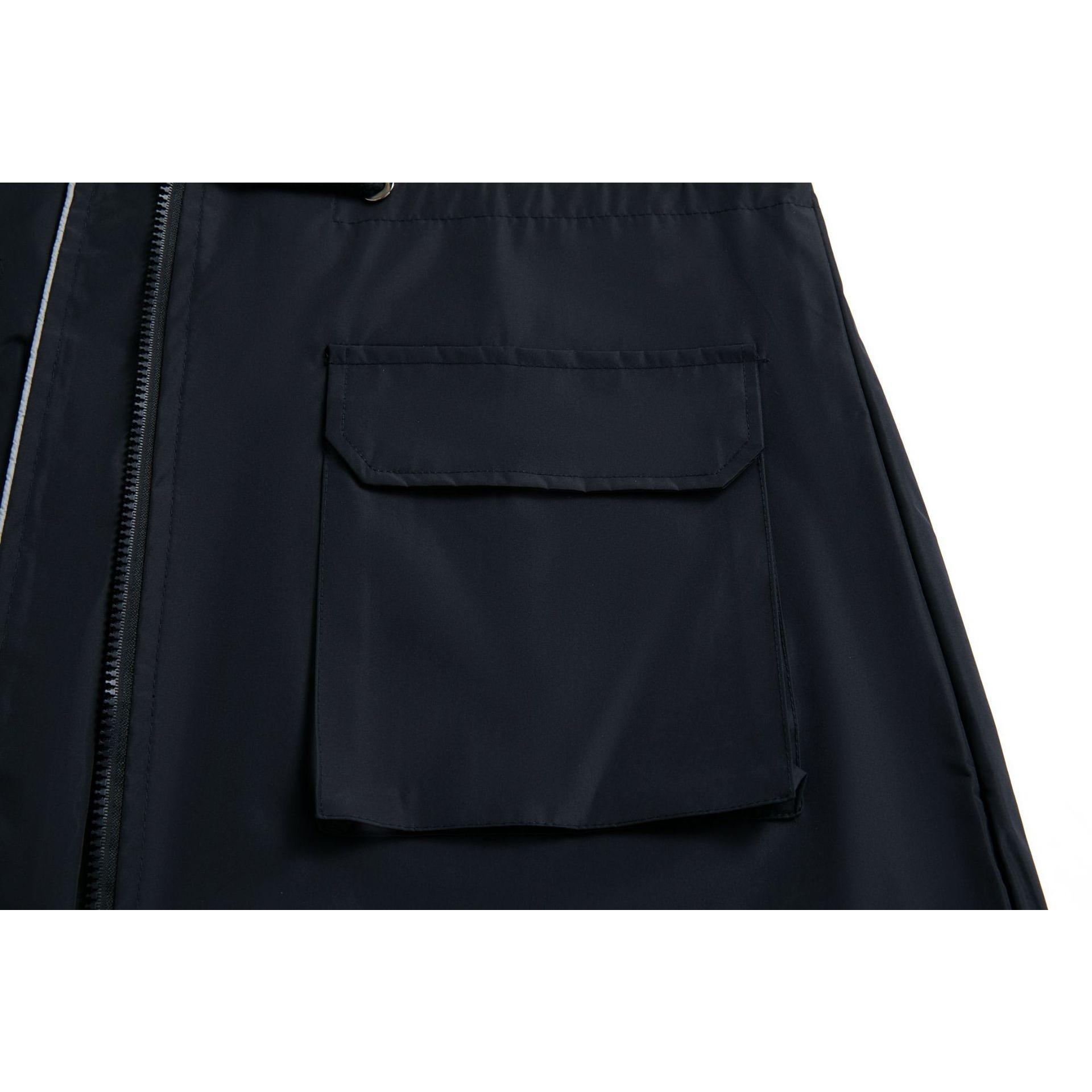 GMXIA Женские однотонные принтованные осенне-зимние куртки и пальто с капюшоном — фото 6