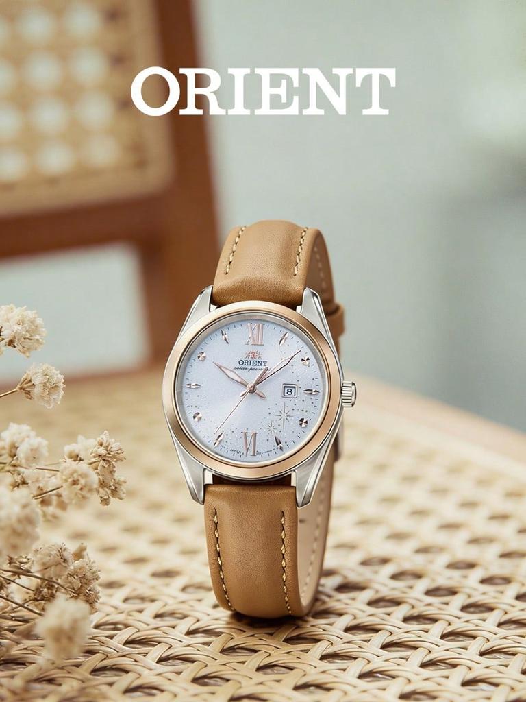 Orient Warmbraun Damen-Solaruhr RA-WG0604S10B