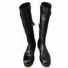 Cowhide version~ Thick sole but knee boots Women's Maillard boots Tall leather knight boots