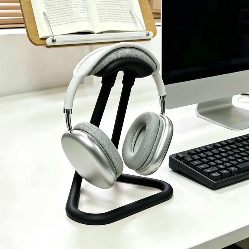 Gaming Headphone Stand Anti-Slip Base Sturdy Support Desktop Holder for Home Office Gamer Desk Setup