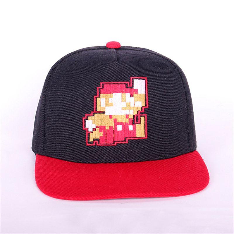 Stilvolle Super Mario Luigi Baseball Trucker Kappe mit verstellbarer Passform für alle