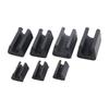 10pcs Bow Chair U Shape Plastic Tube Cover Chair Leg Pad Damper Stool Anti-Front Tilt Pipe Clamp Floor Protectors