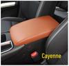 14th Gen 20-21 Sylphy Center Console Box Cover - Genuine Superfiber Leather Armrest Protector