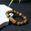 Hot Sale Natural Fragrance Bracelet Durable Lightweight Fashion Con Cuentas Bright Color Gift Smooth Wooden Bead Bracelet