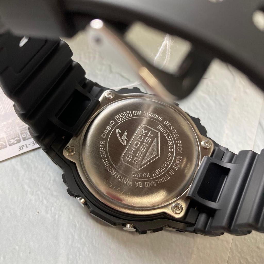 Used CASIO G-SHOCK DW-5600UE-1JF Digital Watch Black