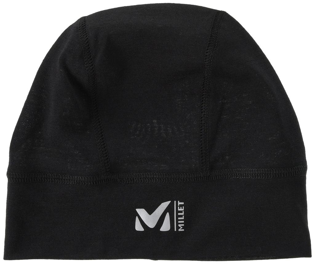 Millet Helmet Wool Liner Free Size Men's Cap, Black-Noir,