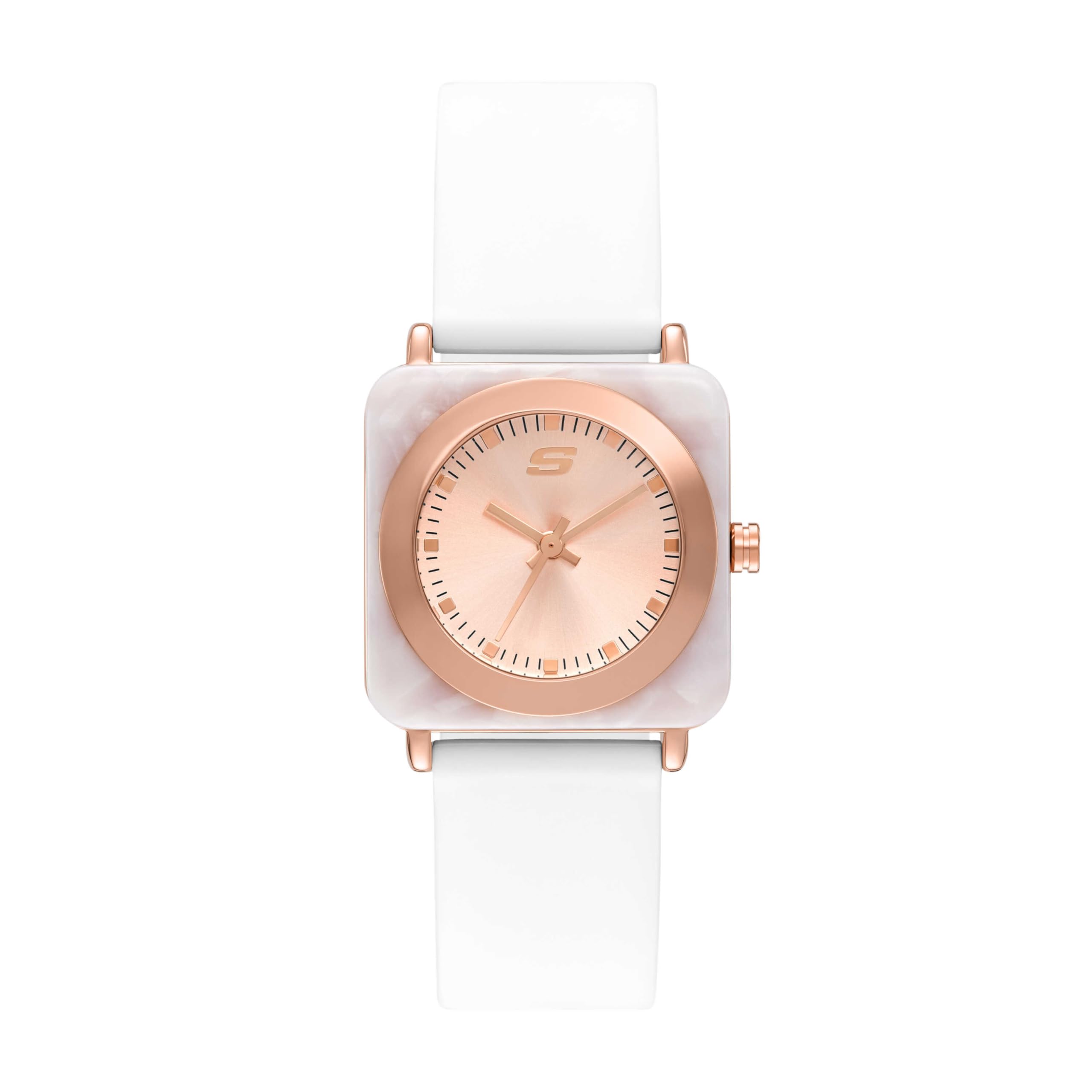 Skechers CALABAR SR6326 White Women s Watch, белый
