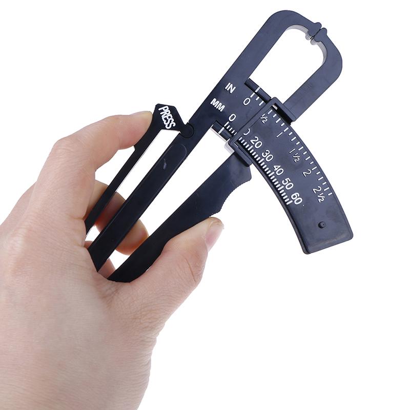 70mm Hautfalten Körperfettmonitor Messdiagramm Messschieber Tester Band Gesundheitswesen