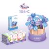 Children'S Educational Small Particle Mosaic Building Block Flower 104 Series 32 Potted Plant Simulation Rose Succulent Building Block Toy