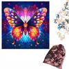 Wooden Educational Puzzle A3 Extraordinary Butterfly Children And Adults 240 Pcs Large
