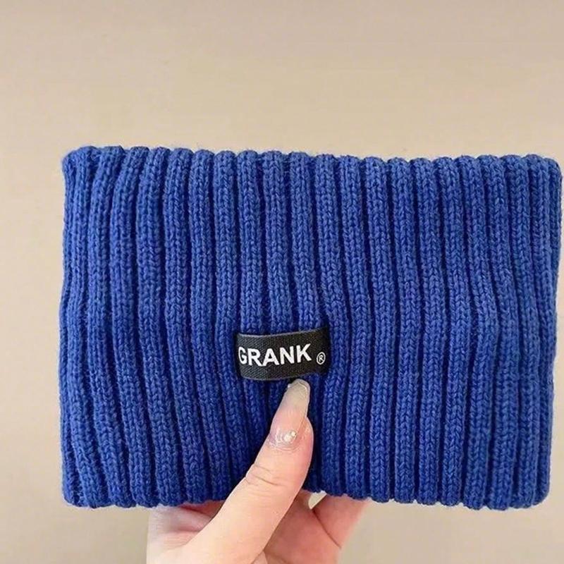 1pc Solid Color Casual Polyester Headband, Autumn/Winter Model