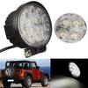 4'' 42W Led Flood Round Work Light Offroad Truck Car Suv Atv Driving Lamp