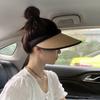 Womens Summer Sun Hat Large Brim Uv Protection Straw Hat With Sunshade For Outdoor Activities And Beach