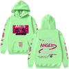 Angel Dust Hoodie Hazbin Hotel Harajuku Anime Pullovers Demoncore Unisex Streetwear Cute Edgy Imp Gift for Fan Streetwear Clothes