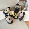 Children's Board Shoes Girls' Sports Shoes 2025 Spring and Autumn New Children's Soft-soled Baby Shoes Fashion Boys' Trendy Shoes