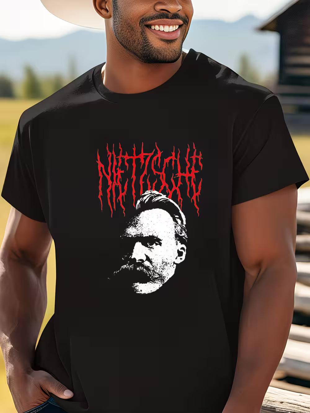 Футболка с философией Фридриха Ницше - 6 размеров в наличии S