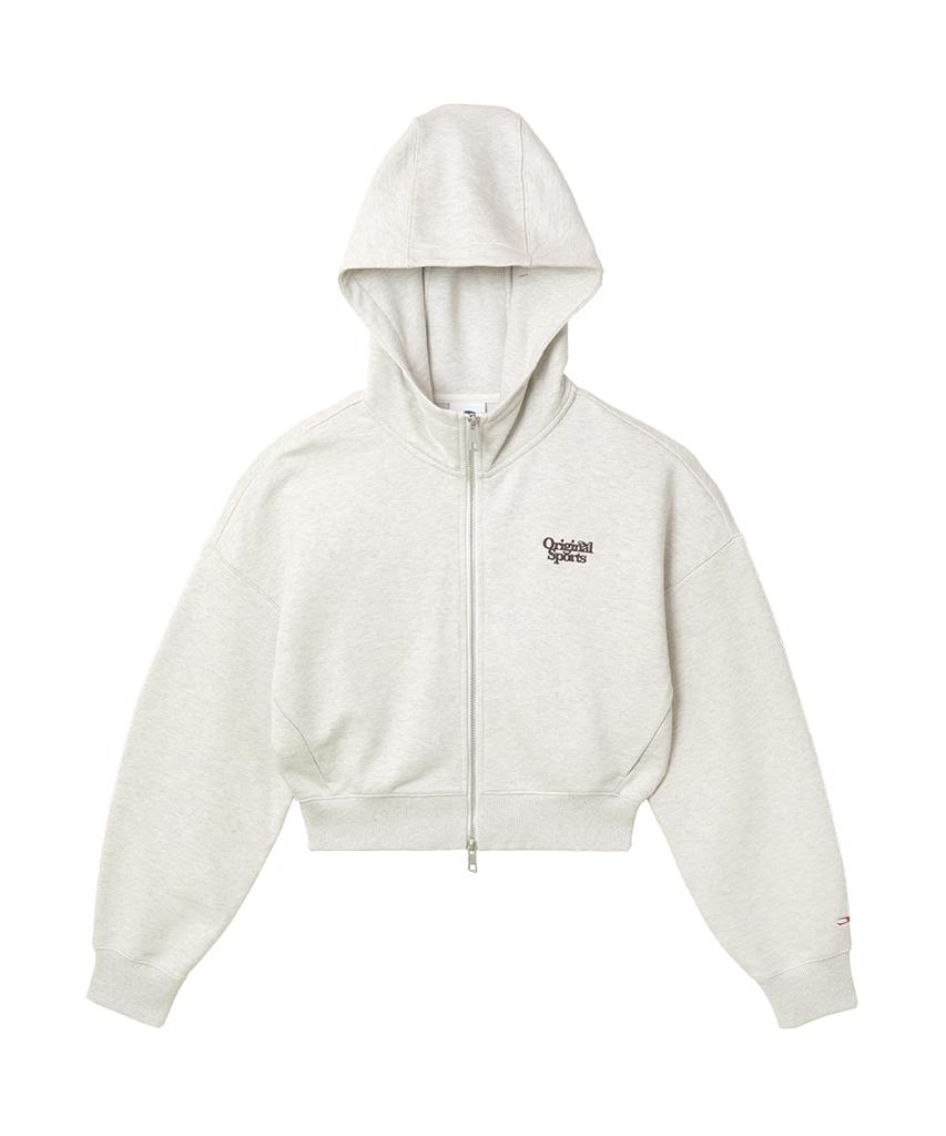 W Two Way Zipper Point Hoodie Motm