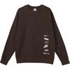 Nike Letter Logo Casual Crew Neck Long Sleeve Fleece Warm Cuffed Knitted Sports Pants Hoodie Set Unisex Hoodie Set DX0796-010+DX0782-227