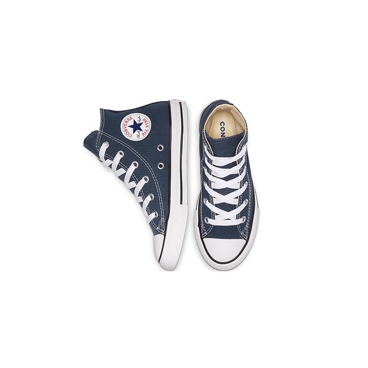 Converse Chuck Taylor All Star Comfortable Casual Durable High-Top Canvas Shoes Kids Sneakers Blue 3J233C