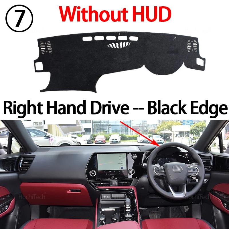 For Lexus NX AZ20 NX200 NX250 NX260 NX350 NX350h 2022-2025 Car Dashboard Cover Avoid Light Pad Instrument Platform Cover Mat