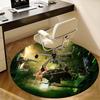 Wizard,Witch Chair mat Round Rug Office carpet, Non slip, Suitable for Living Rooms, Bedrooms,Decor1205889a