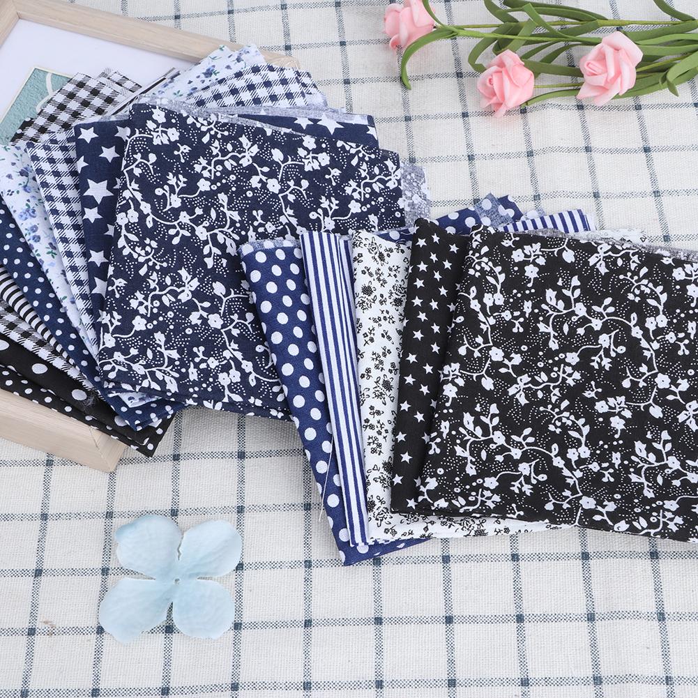 14 Stück Bedruckter Baumwollstoff Näh Quiltstoff DIY Handarbeit Nadelarbeitszubehör