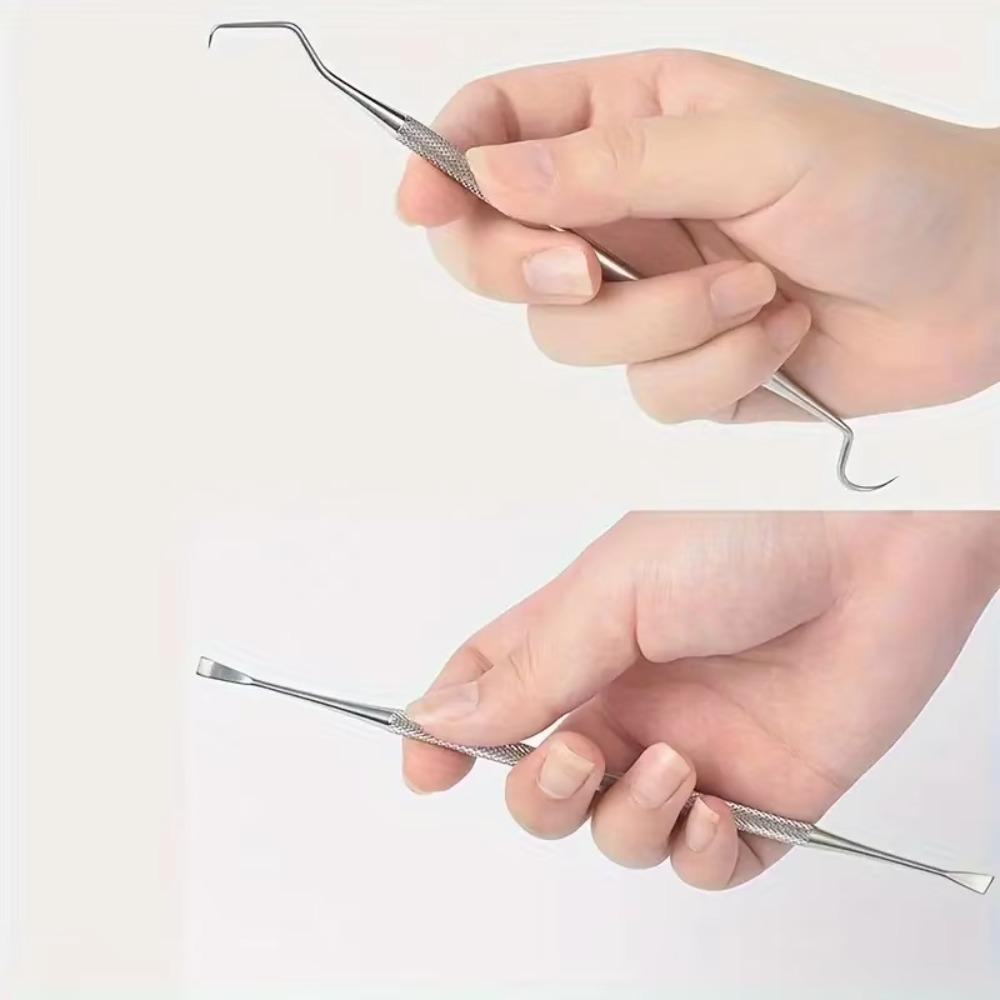 7/8Pcs Stainless Steel Dental Cleaning Tools with Storage Box Tongue Scraper  Adult
