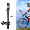 Držák na řídítka motocyklu/kola Neviditelná selfie tyč Monopod pro Insta360 X5 X4 GoPro Hero12 11 10 DJI kamery Příslušenství