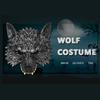 Werwolf Wolf Kostüm mit Handschuhen, Wolfsmaske und Schwänzen Alles in Einem Verkleidungs-Zubehörset für Erwachsene Kinder