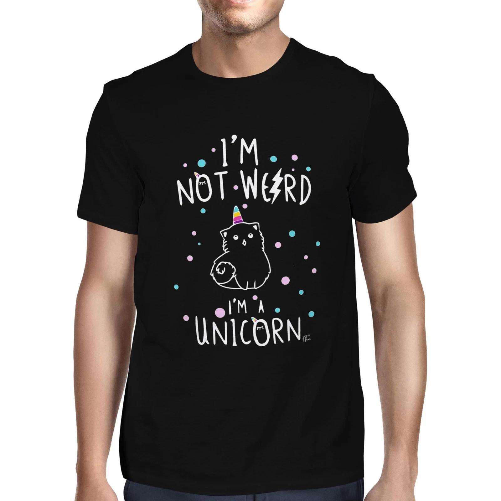 1Tee Mens I m Not Weird, I m a Unicorn T-Shirt XS