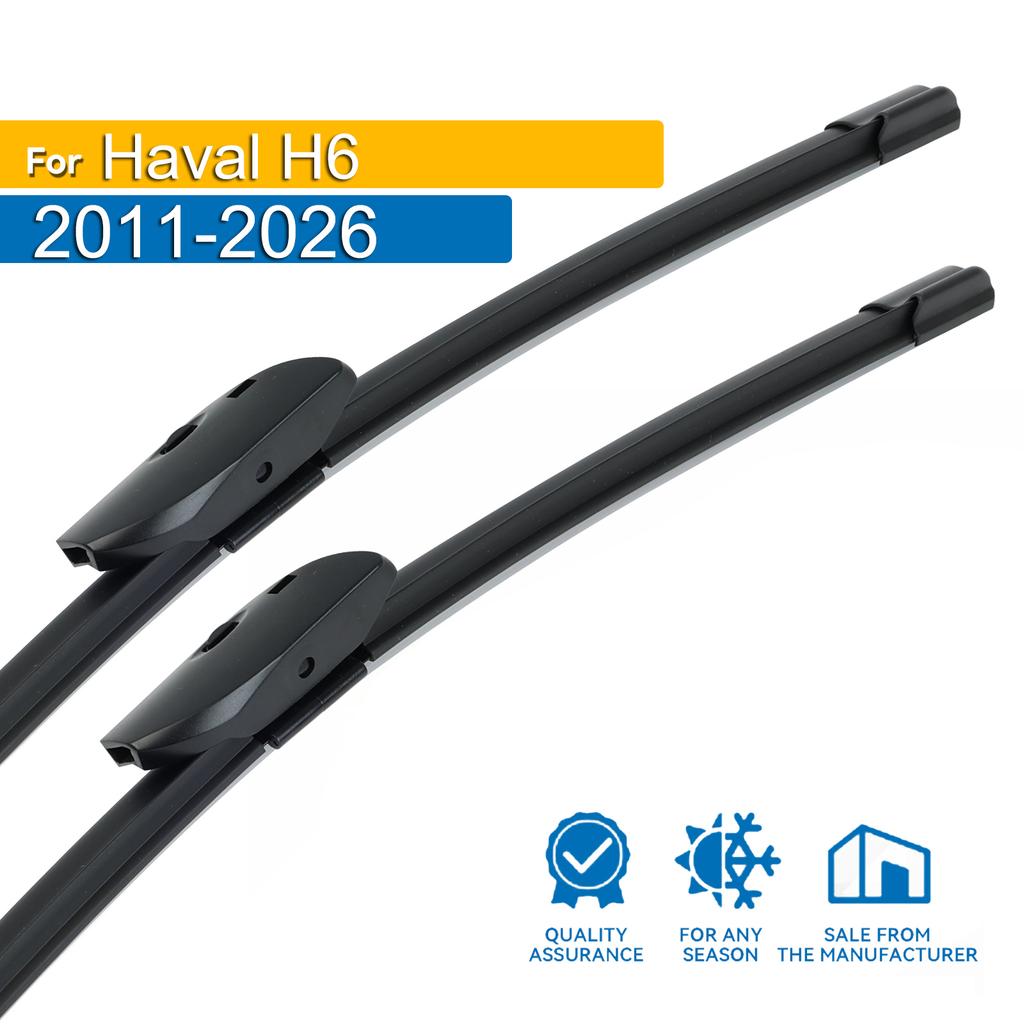 Erick's Wiper Front Wiper Blades For Great Wall Haval H6 2011 - 2026 Windshield Windscreen Clean Window Car Rain Brushes