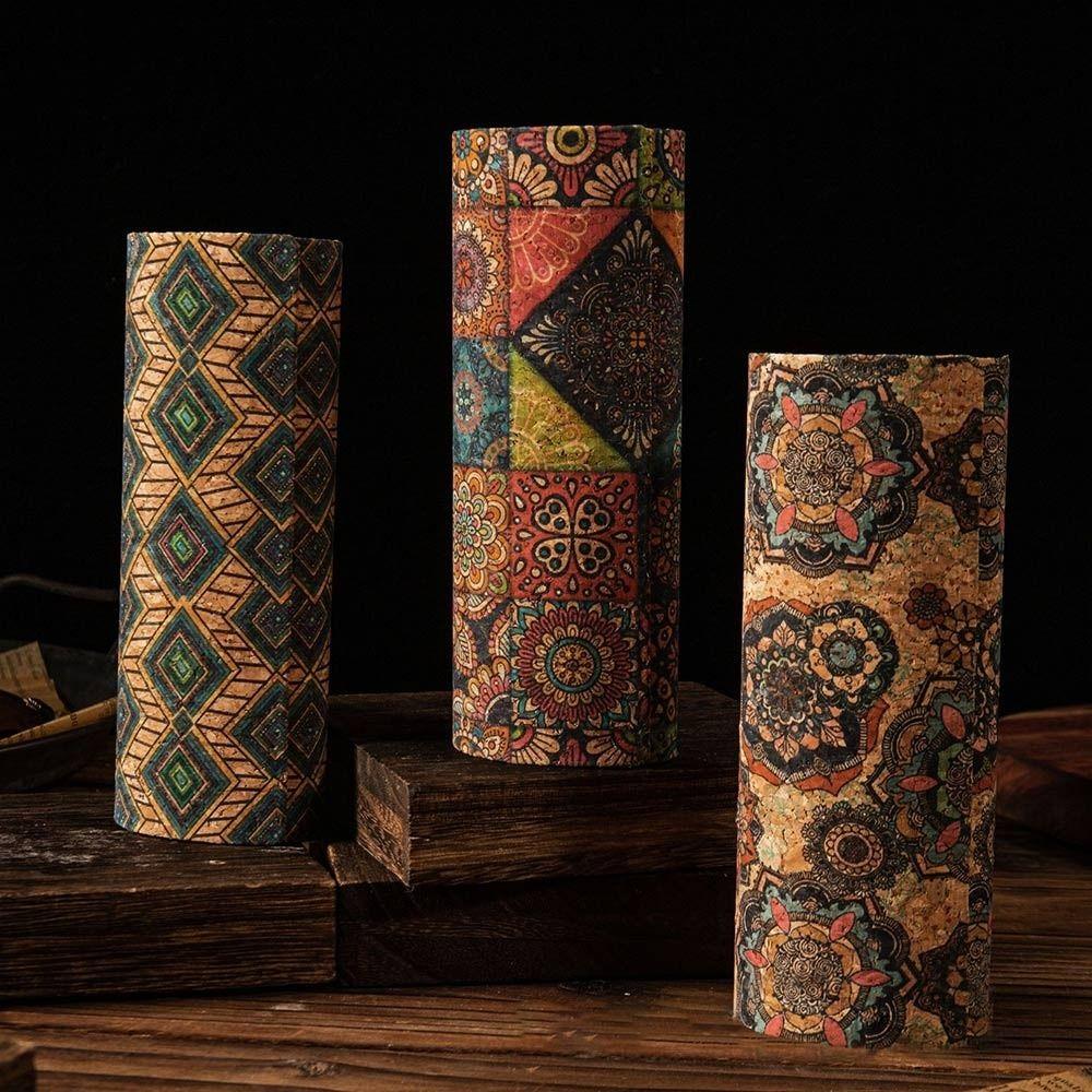 Exotic Pattern Glasses Box Anti-pressure Sunglasses Storage Box Vintage Glasses Case Women