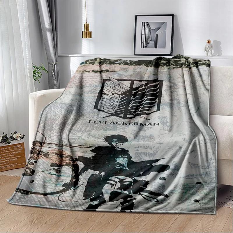29 Style New Cartoon Attack on Titan Eren Anime Soft Flannel Blankets,Throw Blanket Comfortable for Beds Sofa Home Bedroom Gift