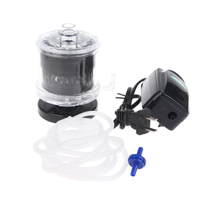 Aquarium Filter Fish Tank Shrimp Pond Air Pump Biochemical Sponge Filter Fish Tank Bio-Sponges With Media Ball Oxygen Increasing