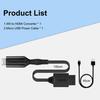WII to HDMI Converter Adapter Full HD 1080P Wii2HDMI Video Converter Cable for PC HDTV Monitor Display Wii To HDMI Adapter