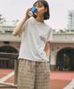 Aigle Official Prime Flex Logo Size M T-Shirt, Moisture-Wicking, Quick-Drying, Women's, White,