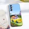 Cute D-Dora Phone Case For Samsung A56 A36 A26 A16 A15 A25 A35 A55 A14 A34 A24 A54 Black Soft Shell