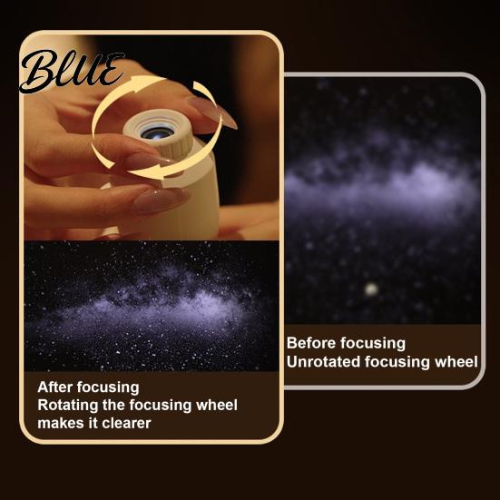 Star Projection Lamp Projector Night Light Voice & Touch Control Nebula Starry Flicker-free LED Light Sky Lamp USB Atmosphere for Bedroom