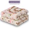 Six-Layer Cotton Gauze Baby Blanket: Swaddle, Bath Towel, or Summer Quilt Cover